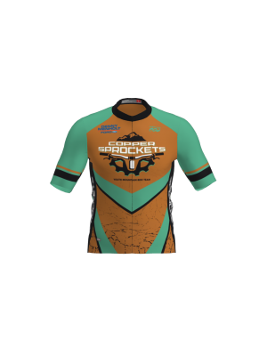 Podiumwear Men's Gold Full Zip Jersey