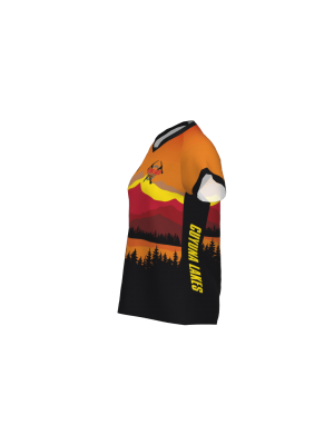 Podiumwear Women's Silver Short Sleeve MTB Jersey - NEW FABRIC 2025!