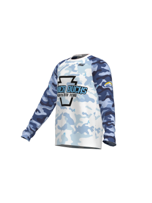Podiumwear Unisex Silver Long Sleeve Tech Tee - New Fabric 2025!