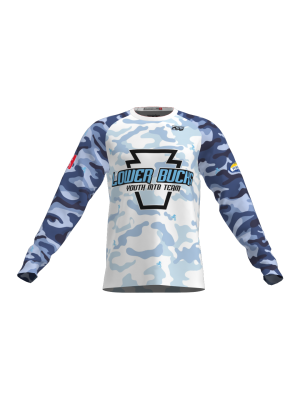 Podiumwear Unisex Silver Long Sleeve Tech Tee - New Fabric 2025!