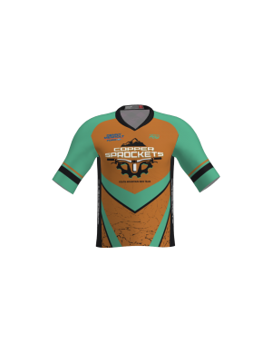 Podiumwear Women's Loose Fit Short Sleeve MTB Jersey - New Fabric 2025!