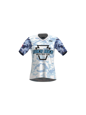 Podiumwear Women's Loose Fit Short Sleeve MTB Jersey - New Fabric 2025!