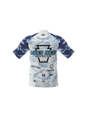 Podiumwear Men's Silver Short Sleeve MTB Jersey - New Fabric 2025!