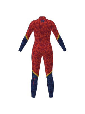 Podiumwear Women's Gold One-Piece Race Suit