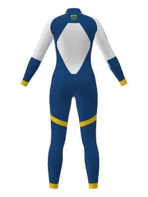 Podiumwear Women's Gold One-Piece Race Suit