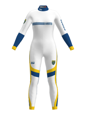 Podiumwear Women's Gold One-Piece Race Suit