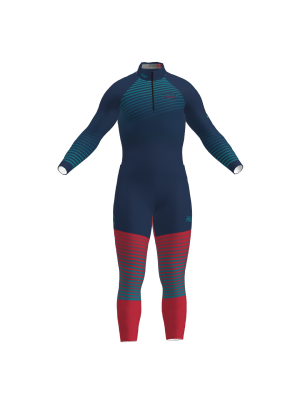 Podiumwear Nordic Child's Two-Piece Race Suit (Nordic Skiing) Front View