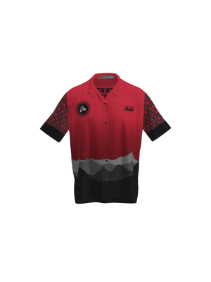 Podiumwear NEW for 2025!  Ripstock Fabric Crew Shirt with Buttons