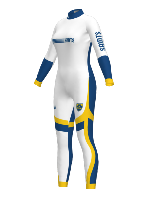 Podiumwear Women's Gold One-Piece Race Suit
