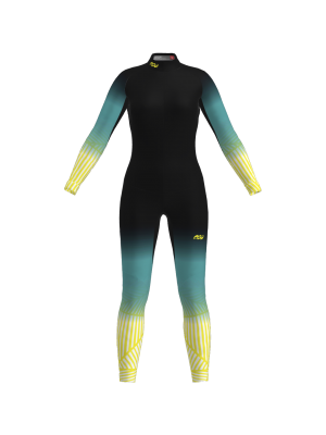 Podiumwear Women's Gold One-Piece Race Suit