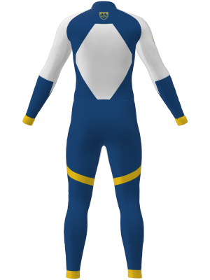 Podiumwear Unisex Gold One-Piece Race Suit