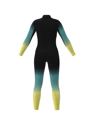 Podiumwear Women's Gold One-Piece Race Suit