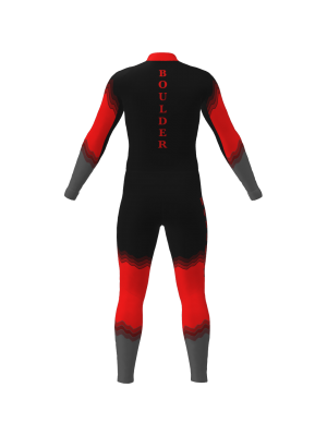 Podiumwear Unisex Gold One-Piece Race Suit