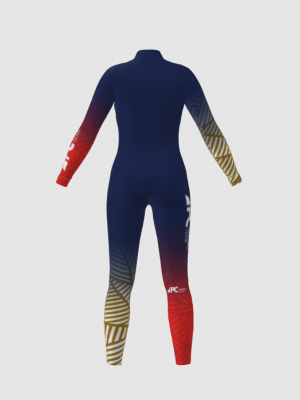Podiumwear Women's Gold One-Piece Race Suit