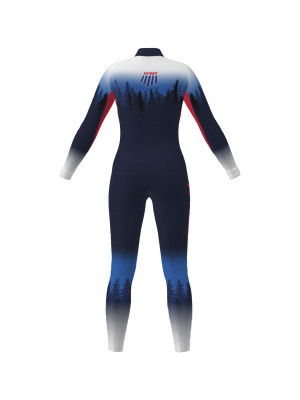 Podiumwear Women's Gold One-Piece Race Suit