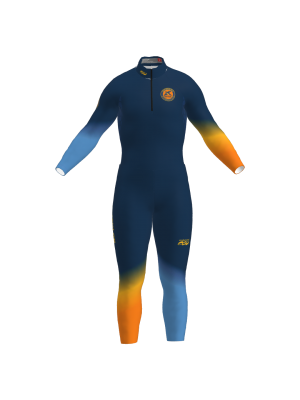 Podiumwear Nordic Child's Two-Piece Race Suit (Nordic Skiing) Front View