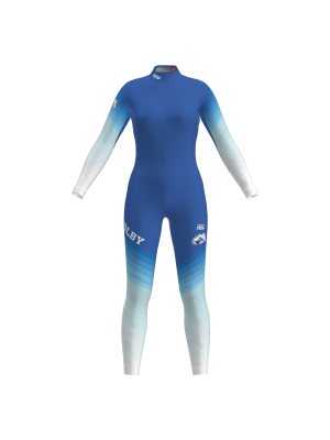 Podiumwear Women's Gold One-Piece Race Suit