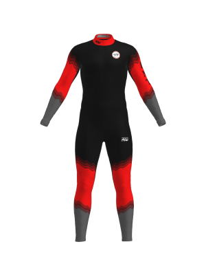 Podiumwear Unisex Gold One-Piece Race Suit
