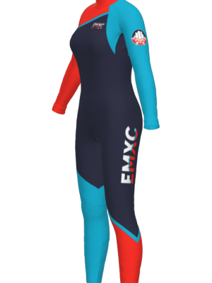 Podiumwear Women's Gold One-Piece Race Suit