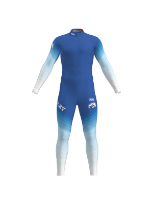 Podiumwear Unisex Gold One-Piece Race Suit