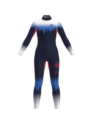 Podiumwear Women's Gold One-Piece Race Suit