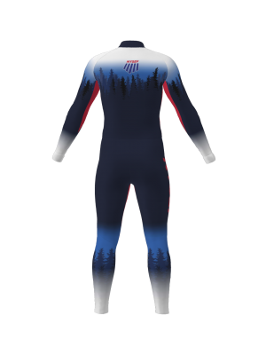 Podiumwear Unisex Gold One-Piece Race Suit