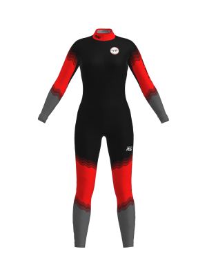 Podiumwear Women's Gold One-Piece Race Suit