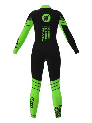 Podiumwear Women's Gold One-Piece Race Suit