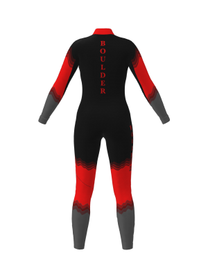 Podiumwear Women's Gold One-Piece Race Suit