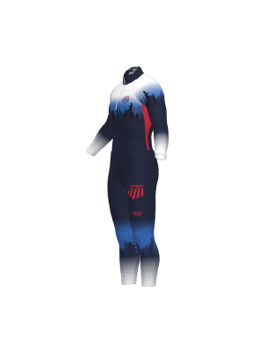 Podiumwear Nordic Child's Two-Piece Race Suit (Nordic Skiing) Side View