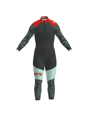 Podiumwear Nordic Child's Two-Piece Race Suit (Nordic Skiing) Front View