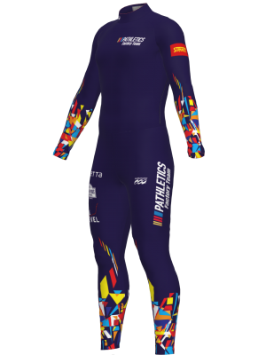 Podiumwear Unisex Gold One-Piece Race Suit