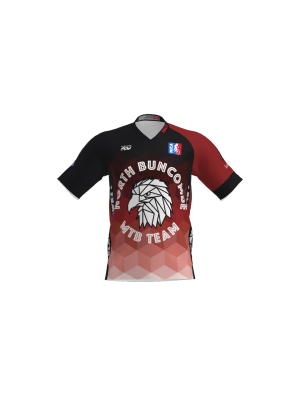 Podiumwear Men's Silver Short Sleeve MTB Jersey - New Fabric 2025!