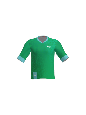 Podiumwear Men's Loose Fit Short Sleeve MTB Jersey - New Fabric 2025!