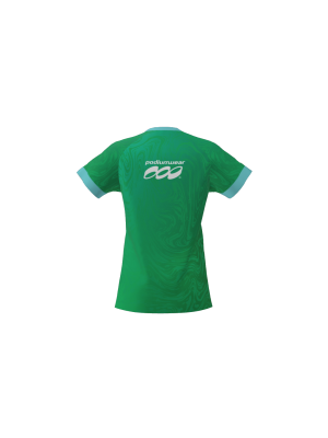 Podiumwear Women's Silver Short Sleeve MTB Jersey - NEW FABRIC 2025!