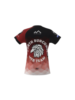 Podiumwear Women's Silver Short Sleeve MTB Jersey - NEW FABRIC 2025!