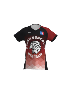 Podiumwear Women's Silver Short Sleeve MTB Jersey - NEW FABRIC 2025!