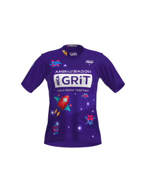Podiumwear Women's Loose Fit Short Sleeve MTB Jersey - New Fabric 2025!