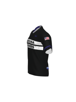 Podiumwear Men's Silver Short Sleeve MTB Jersey - New Fabric 2025!