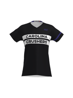 Podiumwear Women's Silver Short Sleeve MTB Jersey - NEW FABRIC 2025!