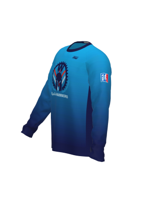 Podiumwear Unisex Silver Long Sleeve Tech Tee - New Fabric 2025!