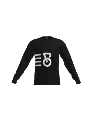 Podiumwear Unisex Silver Long Sleeve Tech Tee - New Fabric 2025!