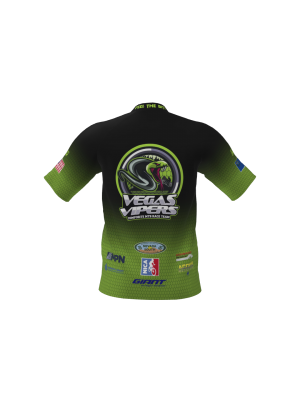 Podiumwear Men's Silver Short Sleeve MTB Jersey - New Fabric 2025!