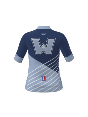 Podiumwear Women's Gold Full Zip Jersey