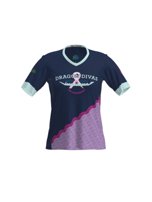 Podiumwear Women's Loose Fit Short Sleeve MTB Jersey - New Fabric 2025!