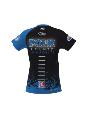 Podiumwear Women's Silver Short Sleeve MTB Jersey - NEW FABRIC 2025!