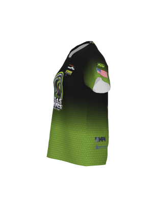 Podiumwear Women's Silver Short Sleeve MTB Jersey - NEW FABRIC 2025!