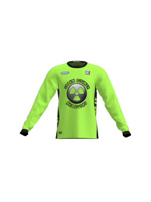 Podiumwear Unisex Silver Long Sleeve Tech Tee - New Fabric 2025!