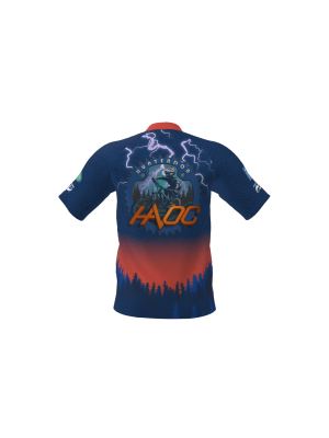 Podiumwear Men's Silver Short Sleeve MTB Jersey - New Fabric 2025!