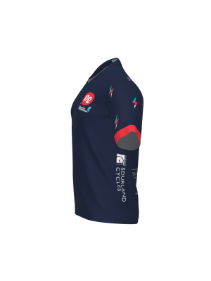 Podiumwear Men's Silver Short Sleeve MTB Jersey - New Fabric 2025!